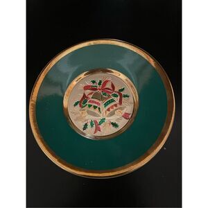 The Art of Chokin Christmas Plate